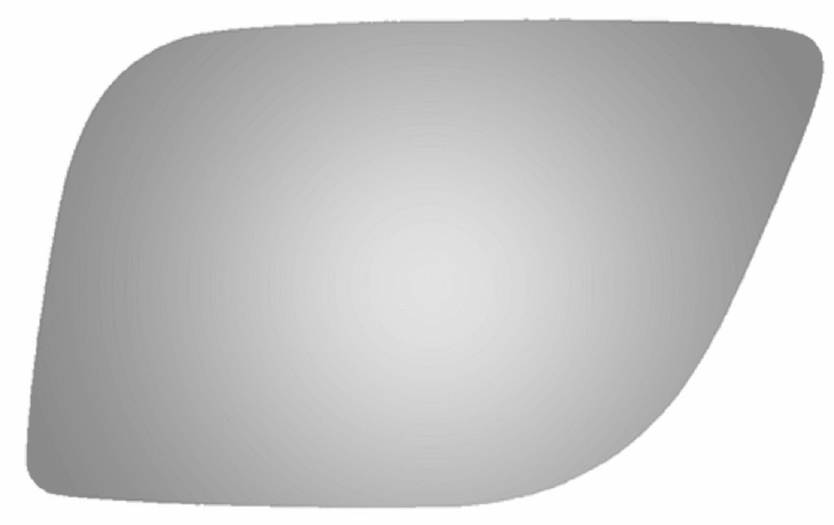 Hyundai Elantra 2014 Driver Side Mirror Glass