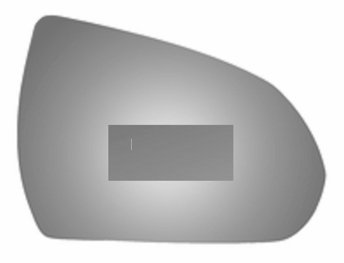 Hyundai Elantra 2017 Passenger Side Mirror Glass