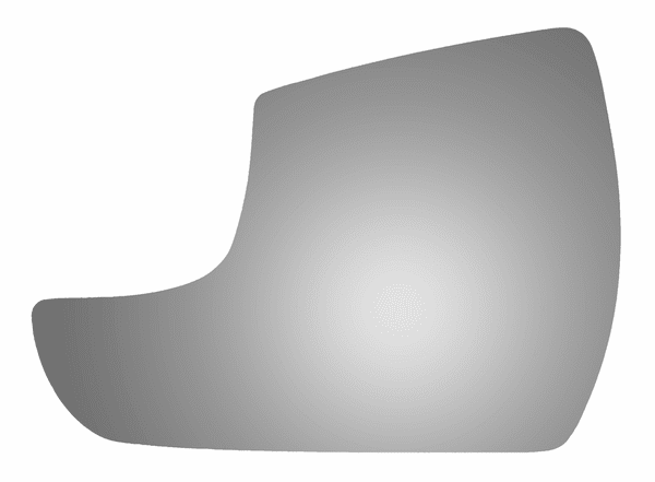 Hyundai Elantra 2018 Driver Side Mirror Glass 