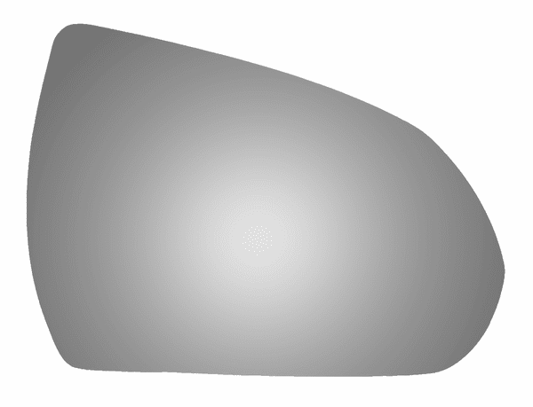 Hyundai Elantra 2018 Passenger Side Mirror Glass 