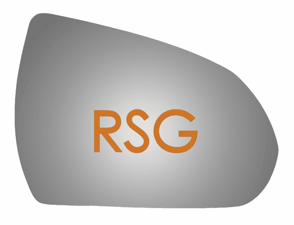 Hyundai Elantra 2018 Passenger Side RSG Mirror Glass 