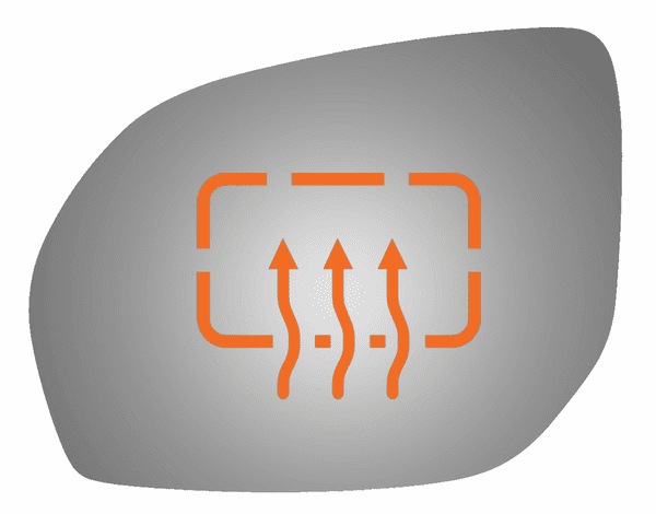 Hyundai Santa Fe 2013 Driver Side Mirror Glass