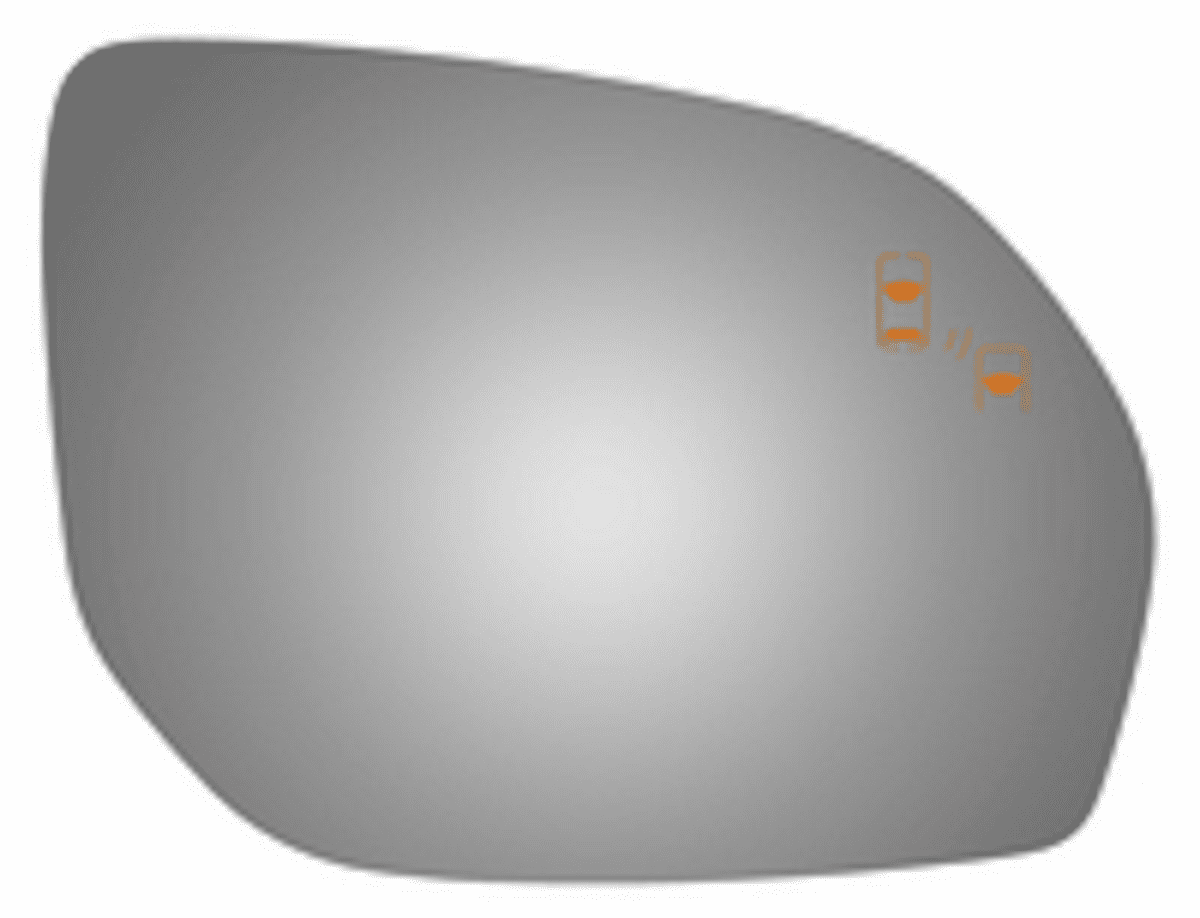 Hyundai Santa Fe 2013 Passenger Side Mirror Blind Spot