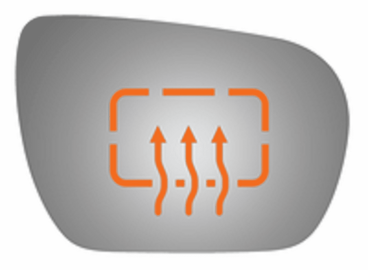 Hyundai Santa Fe 2013 Passenger Side Mirror Heated 