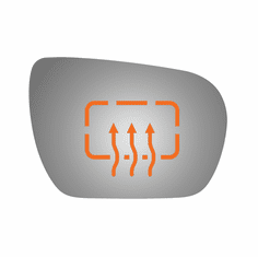 Hyundai Santa Fe 2014 Passenger Side Mirror Glass