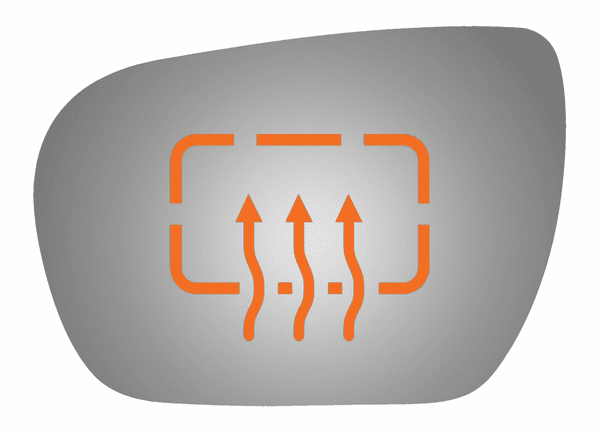 Hyundai Santa Fe 2015 Driver Side Mirror Glass