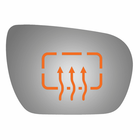 Hyundai Santa Fe 2015 Passenger Side Mirror Glass