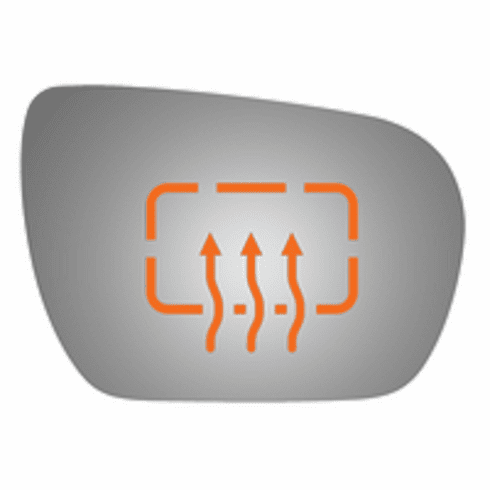 Hyundai Santa Fe 2015 Passenger Side Mirror Heated  