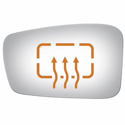 Hyundai Sonata 2013 Driver Side Mirror Glass Heated