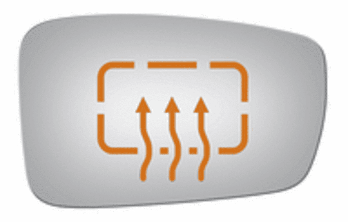 Hyundai Sonata 2013 Passenger Side Mirror Glass Heated