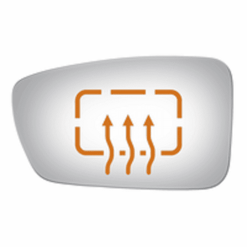 Hyundai Sonata 2014 Driver Side Mirror Glass Heated