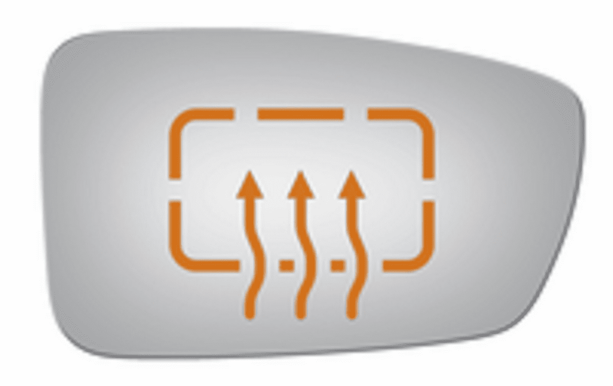 Hyundai Sonata 2014 Passenger Side Mirror Glass Heated