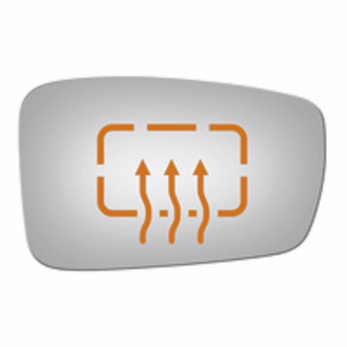 Hyundai Sonata 2014 Passenger Side Mirror Glass Heated