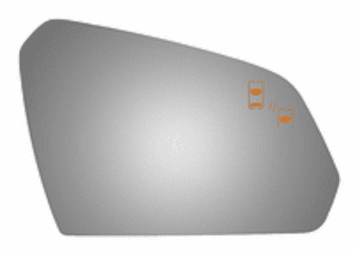 Hyundai Sonata 2016 Passenger Side Mirror Glass Blind Spot