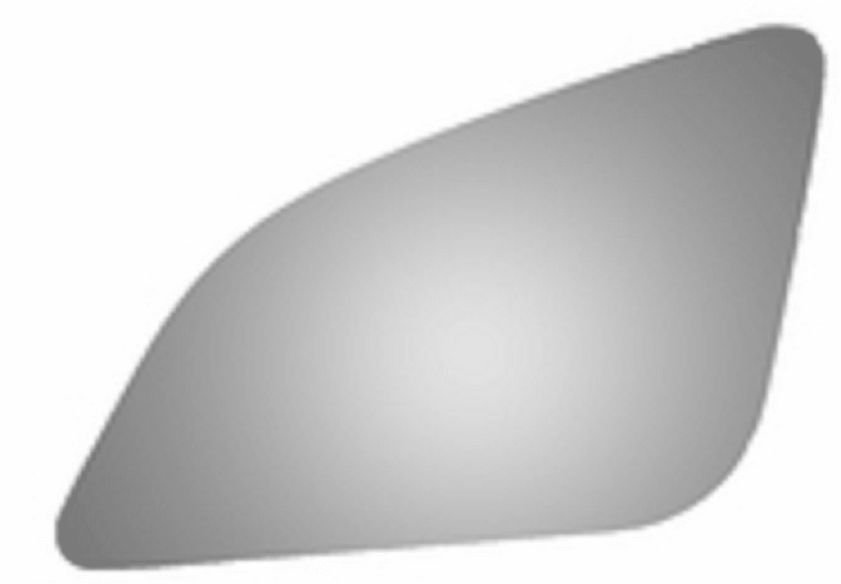 Hyundai Sonata 2017 Driver Side Mirror Glass  