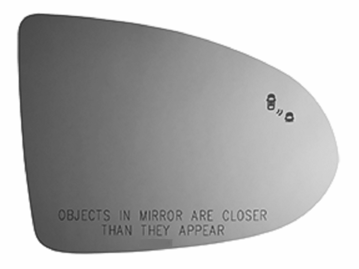 Hyundai Sonata 2024 Right Passenger Side Mirror Glass with Blind Spot Icon