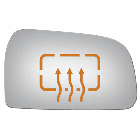 Hyundai Tucson 2007 Passenger Heated Side Mirror Glass