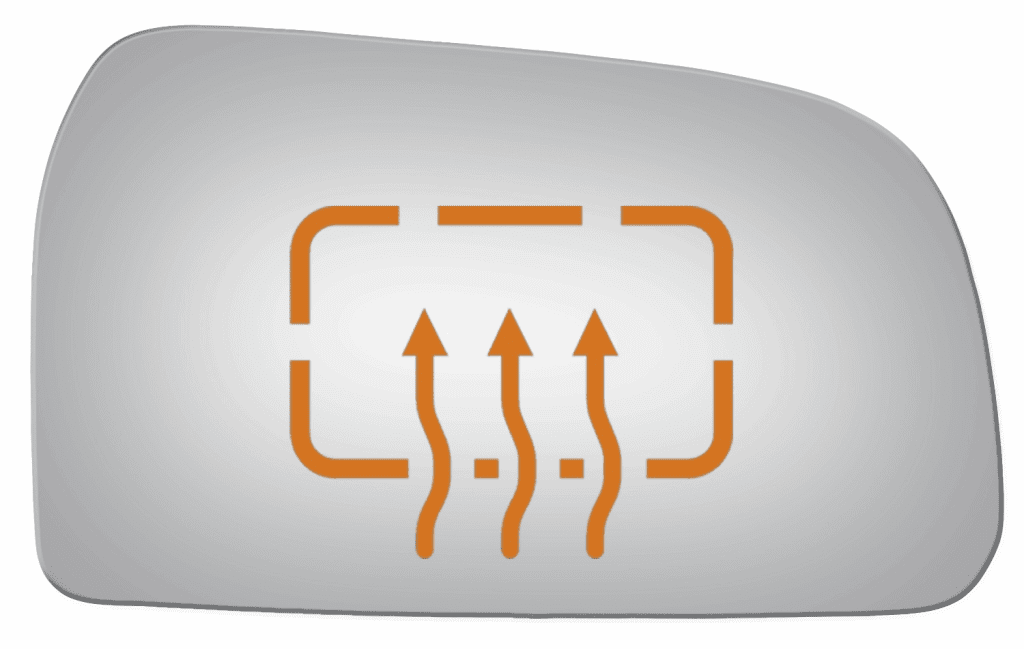 Hyundai Tucson 2009 Passenger Heated Side Mirror Glass