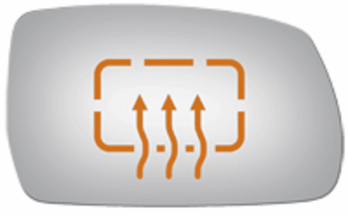 Hyundai Tucson 2013 Passenger Side Mirror Glass Heated