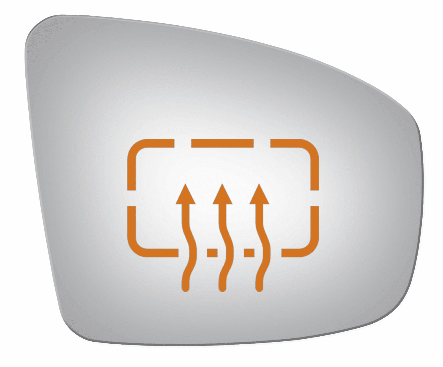 Infiniti EX35 2008 Passenger Side Mirror Glass Heated