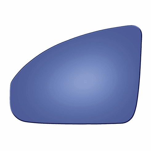 Infiniti FX35 2006 Driver Side Blue Mirror Glass