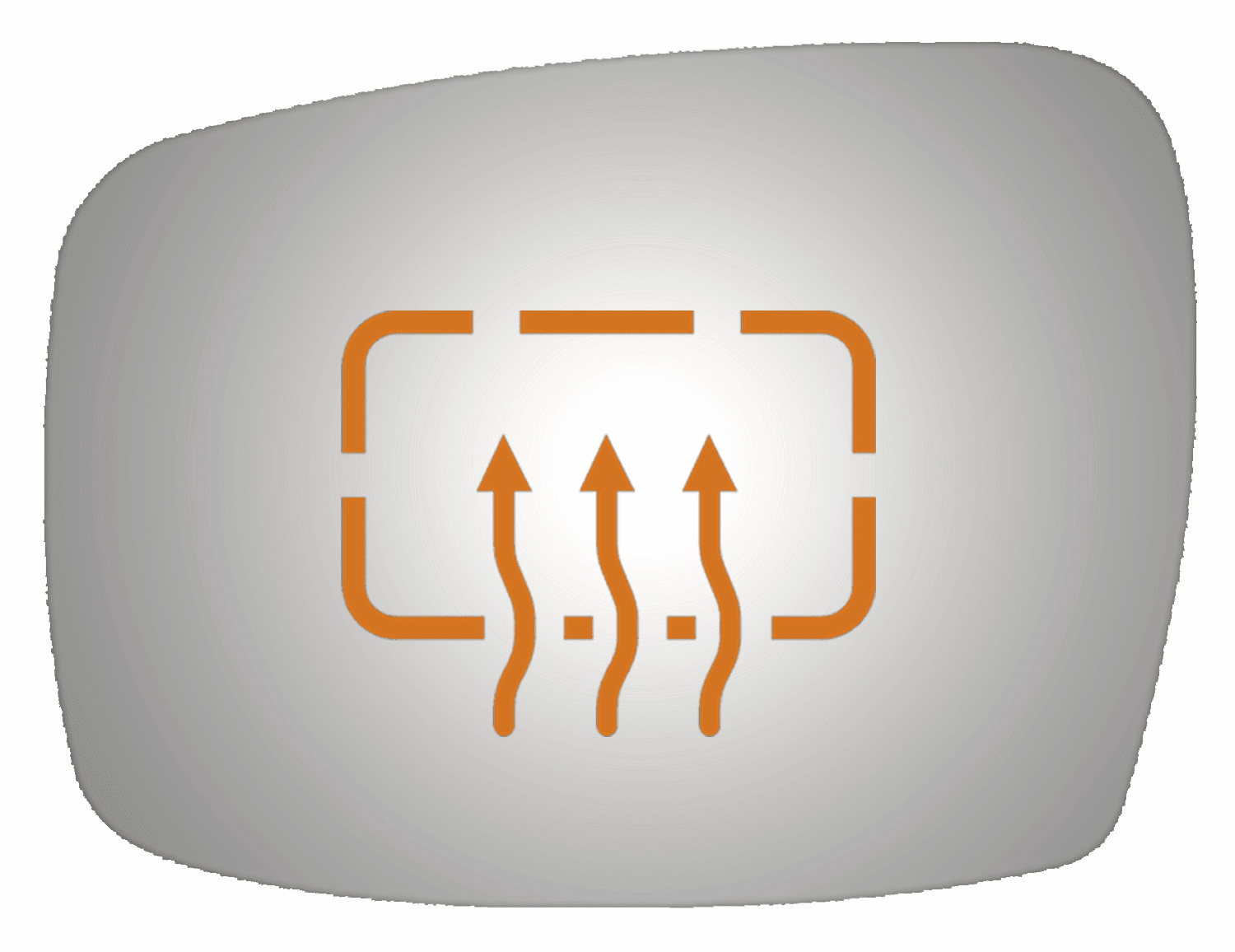 Infiniti M35H 2012 Driver Side Mirror Glass Heated