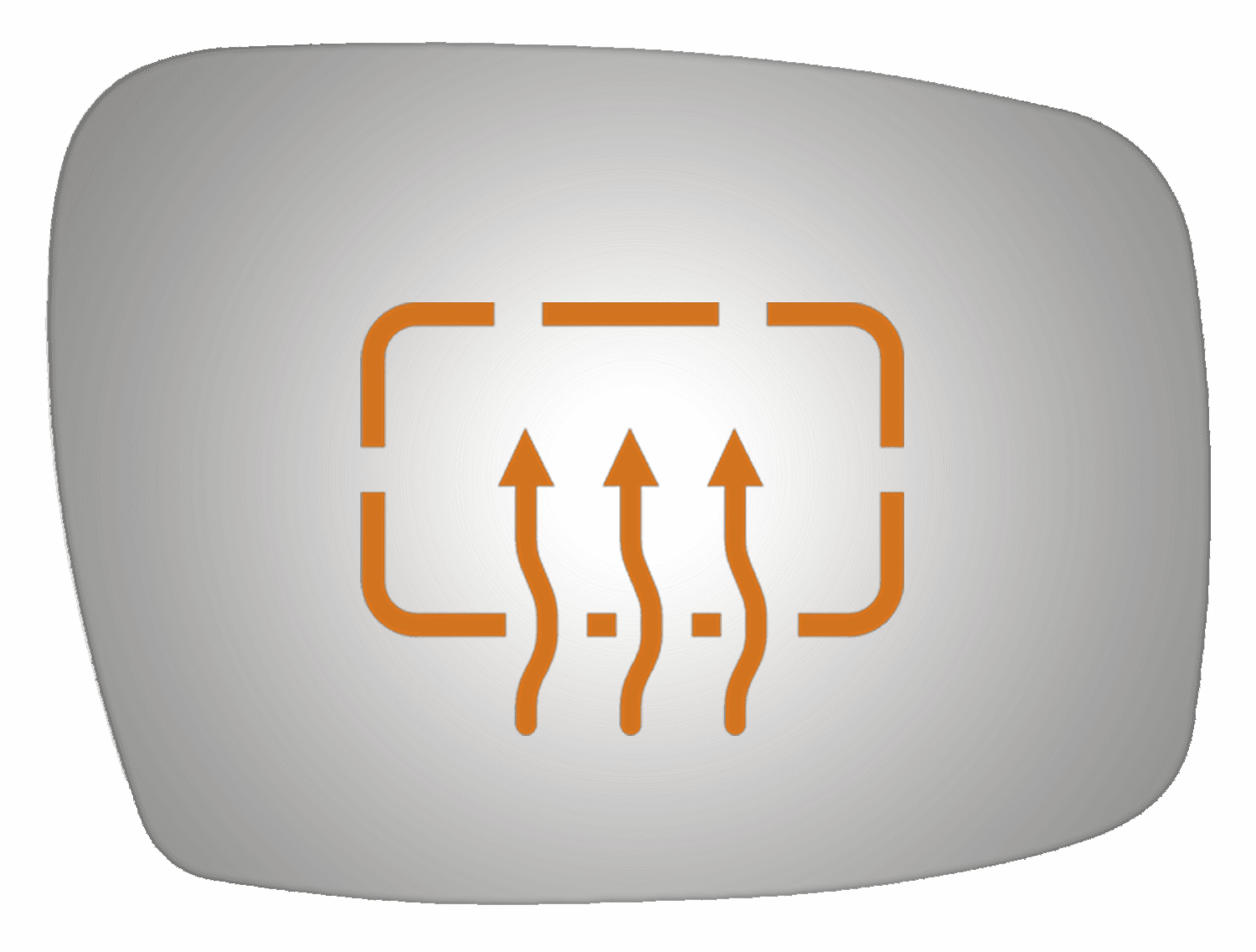 Infiniti M35H 2012 Passenger Side Heated Mirror Glass