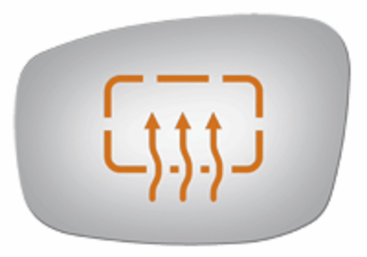 Infiniti Q40 2015 Driver Side Mirror Glass Heated