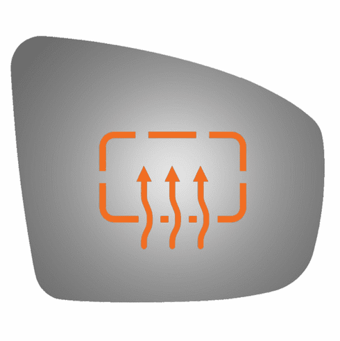 Infiniti QX60 2016 Passenger Side Mirror Glass 