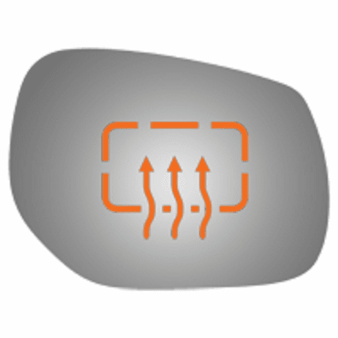 Infinity Q50 2017 Passenger Right Side Mirror Heated