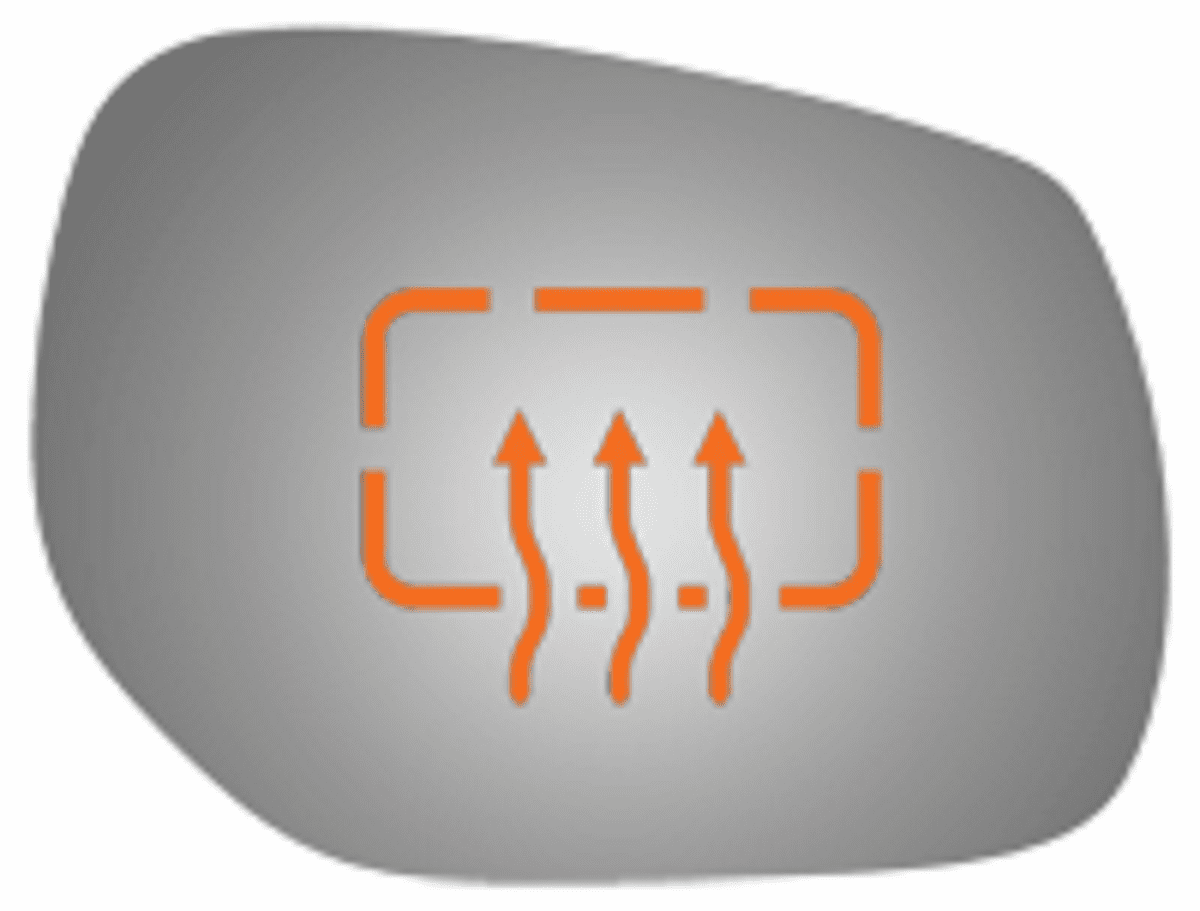 Infinity Q50 2017 Passenger Right Side Mirror Heated