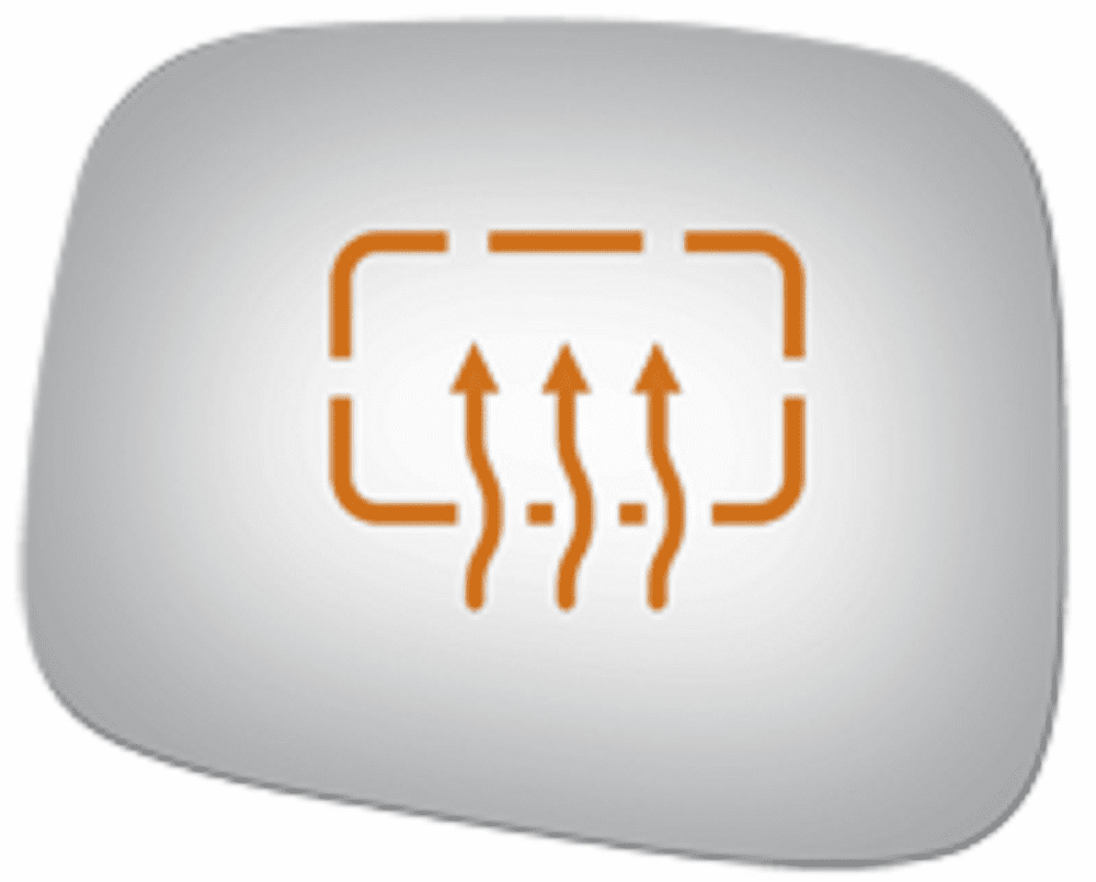 Isuzu Amigo 1998  Driver Side Heated Mirror Glass