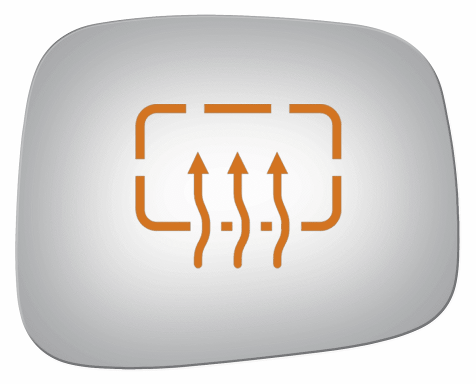 Isuzu Amigo 1999  Passenger Side Heated Mirror Glass 