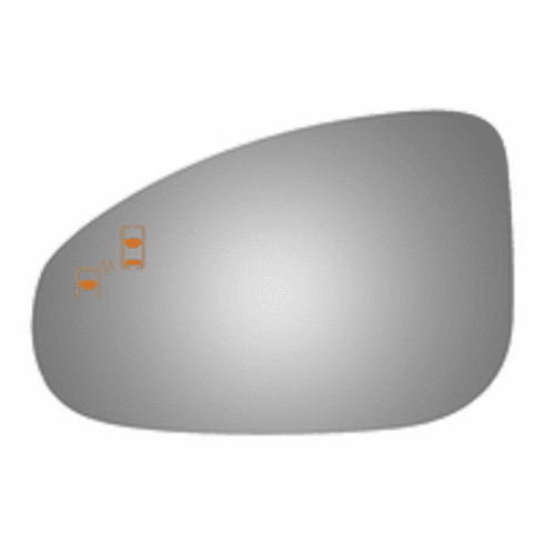 Jaguar F-Type 2014 Driver Side Mirror Glass Blind Spot