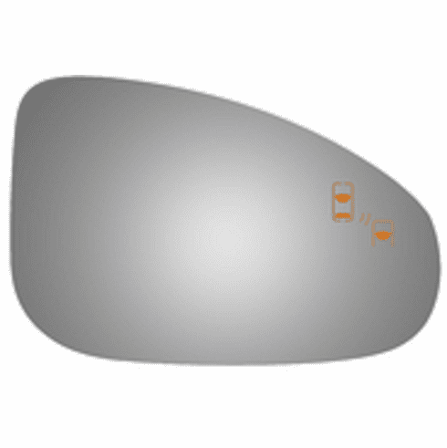 Jaguar F-Type 2019 Passenger Right Side Mirror Glass Blind Spot