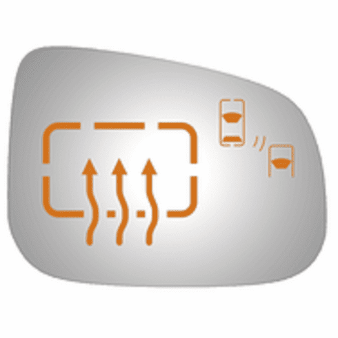 Jaguar Jaguar XJR 2015 Passenger Right Side Heated Mirror Glass Blind Spot