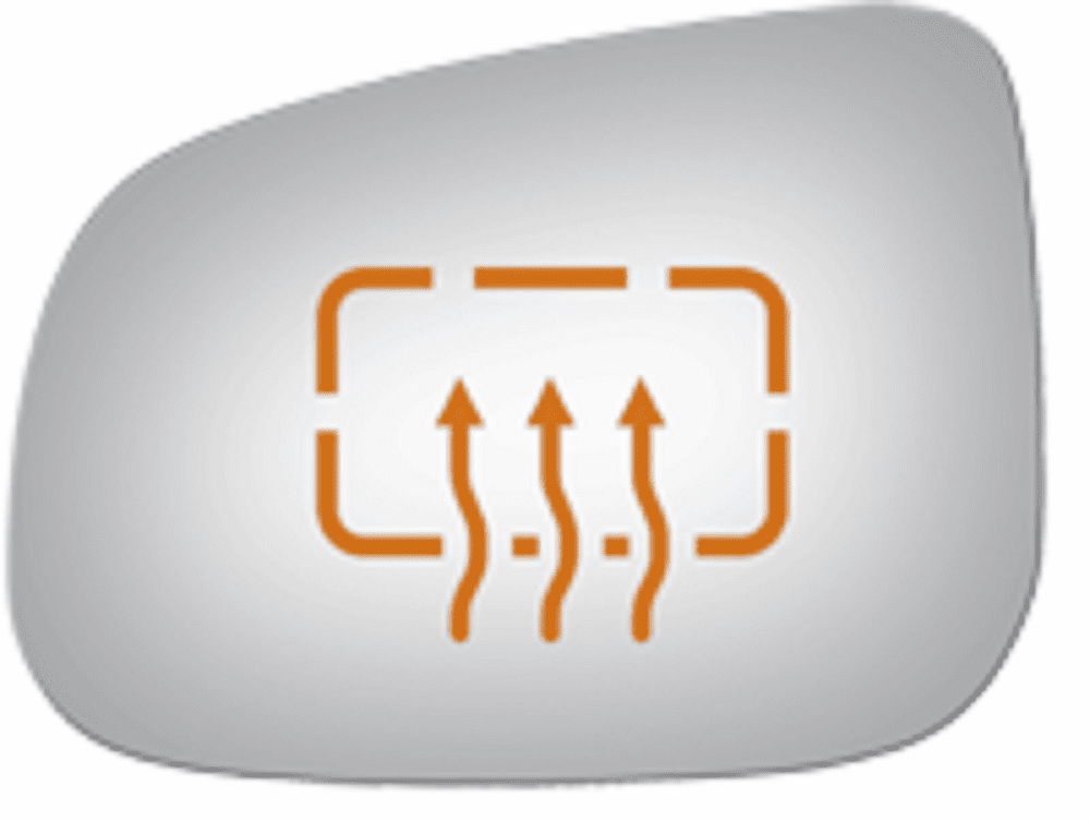 Jaguar XF 2012 2013 Driver Side Mirror Glass Heated