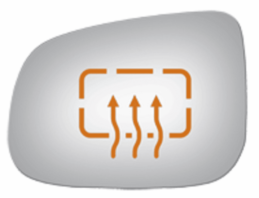 Jaguar XF 2012 2013  Driver Side Mirror Glass Heated