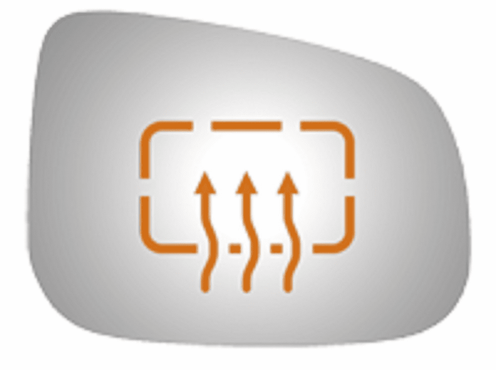 Jaguar XF 2012 2013 Passenger Side Mirror Glass Heated