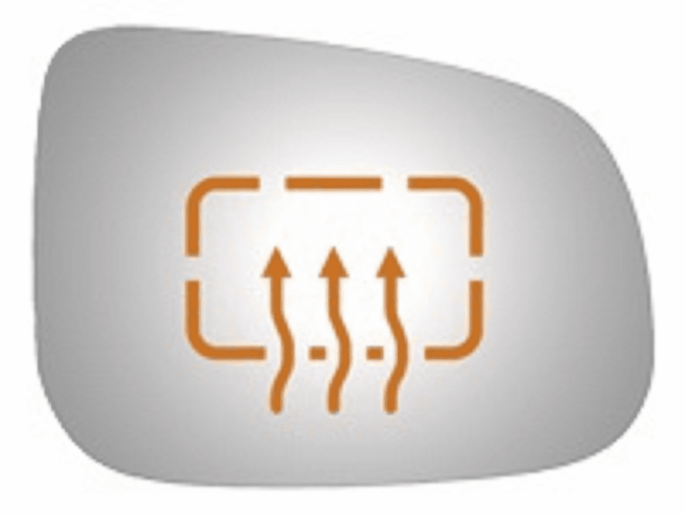 Jaguar XF 2012 2013 Passenger Side Mirror Glass Heated