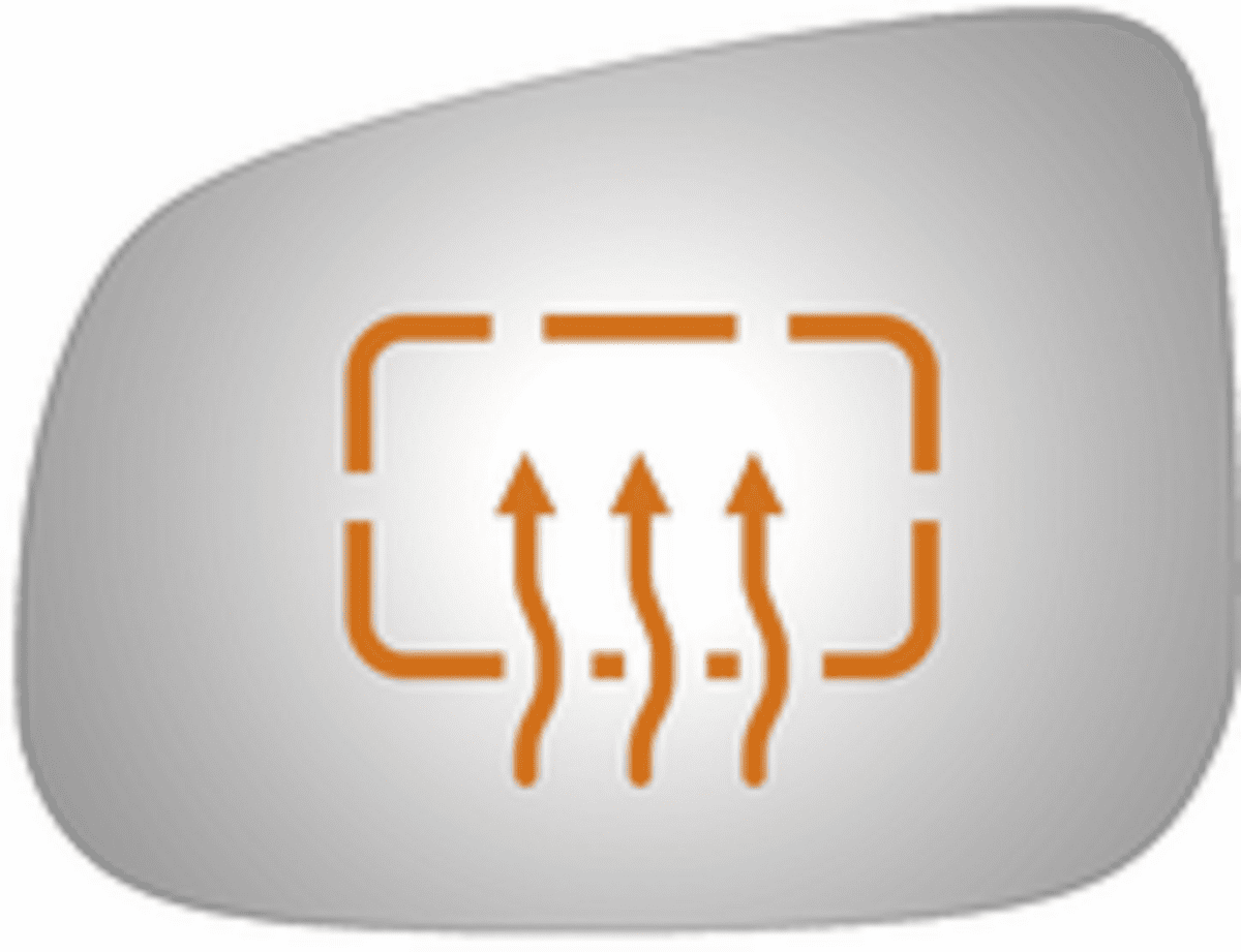 Jaguar XF 2017 Driver Left Side Heated Mirror Glass