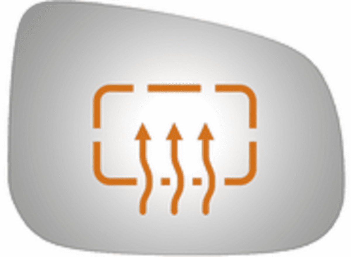 Jaguar XF 2017 Passenger Right Side Heated Mirror Glass