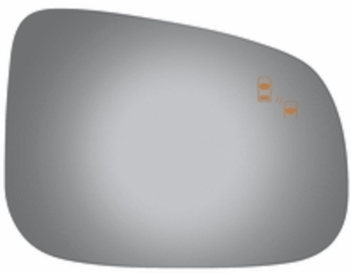 Jaguar XF 2017 Passenger Right Side Mirror Glass Blind Spot