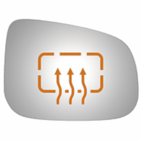 Jaguar XJR 2015 Passenger Right Side Heated Mirror Glass