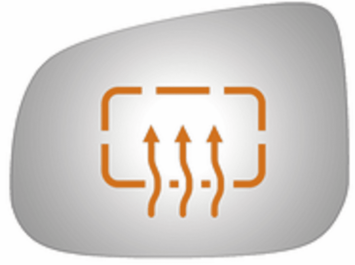 Jaguar XJR 2016 Driver Left Side Heated Mirror Glass