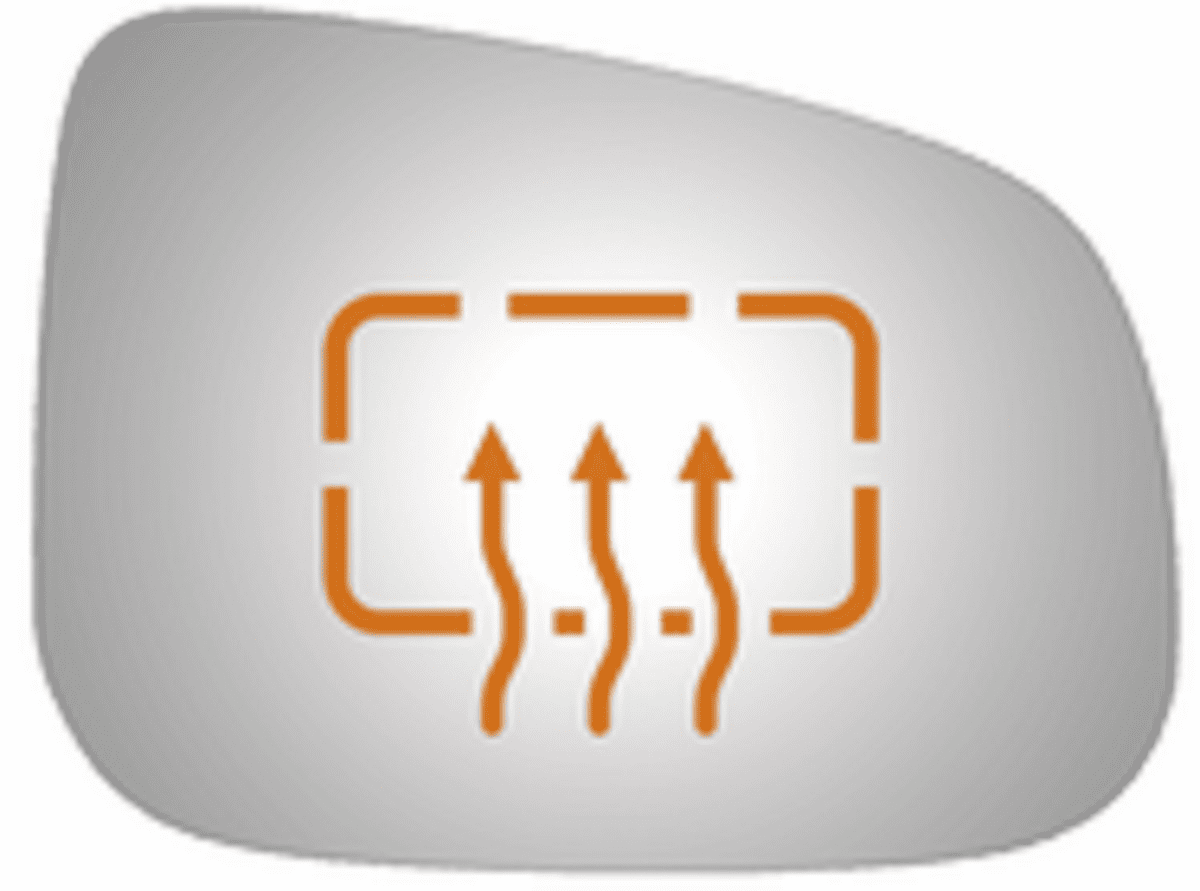 Jaguar XJR 2016 Passenger Right Side Heated Mirror Glass