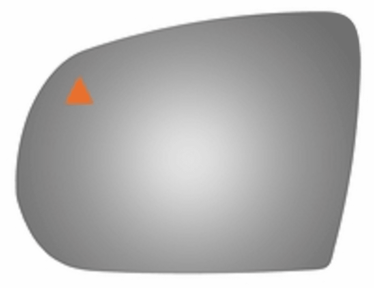 Jeep Cherokee 2016 Driver Side Mirror Glass W/Blind Spot