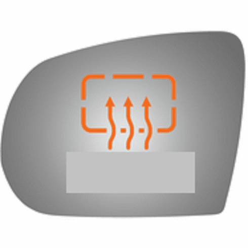 Jeep Cherokee 2018  Driver Left Side Mirror Glass Heated