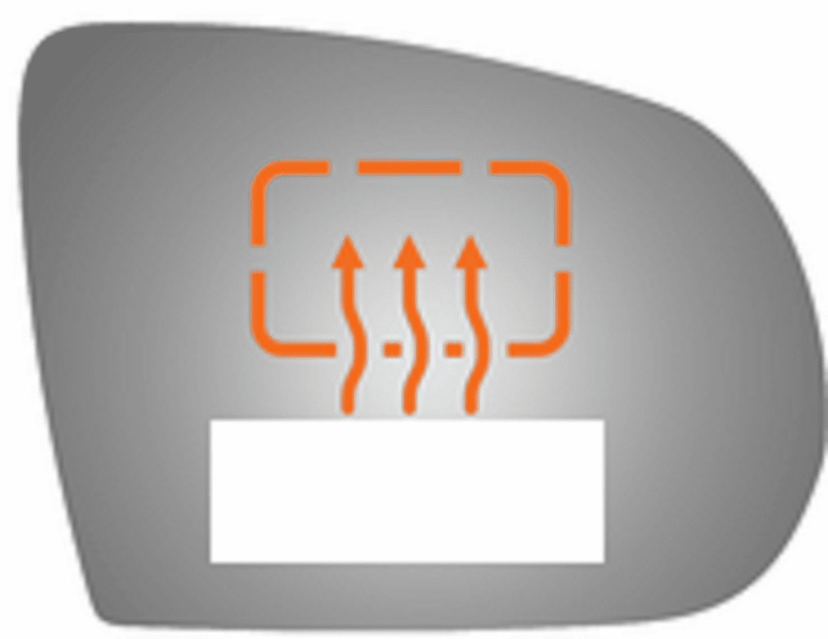 Jeep Cherokee 2019 Passenger Right Side Mirror Glass