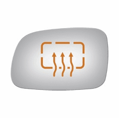 Jeep Grand Cherokee 1999 2000 2001 Driver Side Mirror Glass Heated